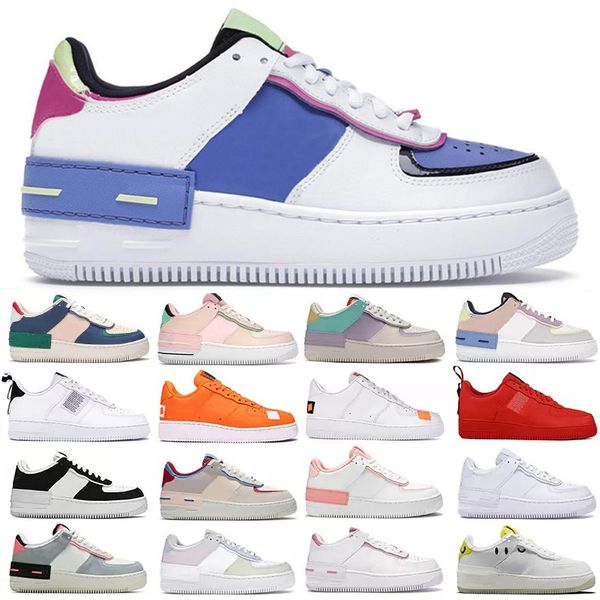 

ones sneaker casual shoes men women leather rubber pink sports one shoe cut white black outdoor trainers sneakers