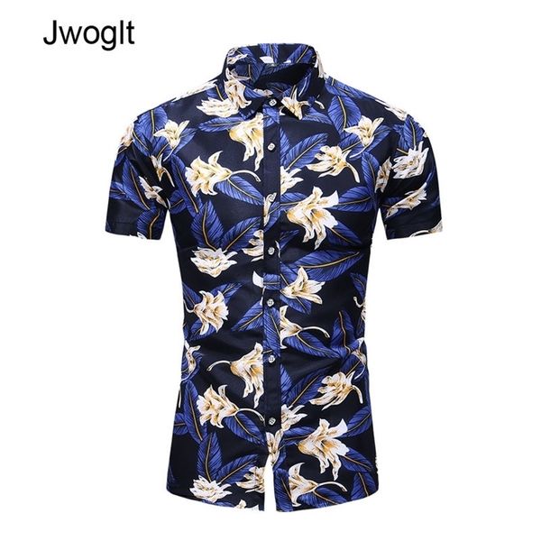 

45kg120kg summer new men's hawaiian aloha shirt short sleeve tropical floral print button down shirt 5xl 6xl 7xl 210412, White;black