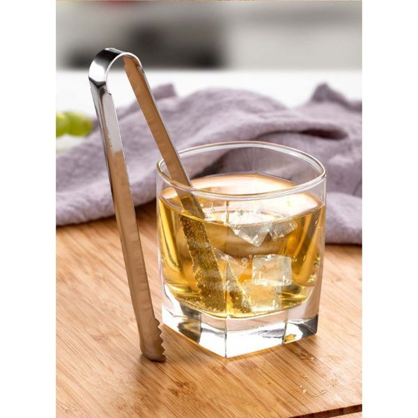 

304 stainless steel take ice clip ice clip ice cube clip tong food fruit cube sugar small commercial