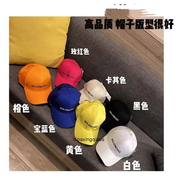 

ball caps paris b balencaigass letter printed net red paris hat family baseball cap outdoor simple hip hop letter embroidered men's and, Blue;gray