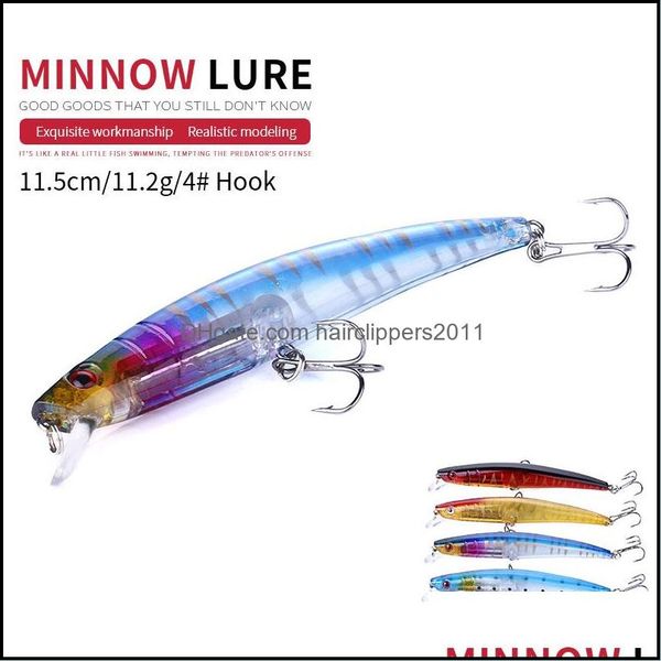 

baits lures fishing sports outdoors newup 5pcs/lot 8.5g quality minnow pesca lure 3d eye bass ater hard bait wobblers crankbait for ta