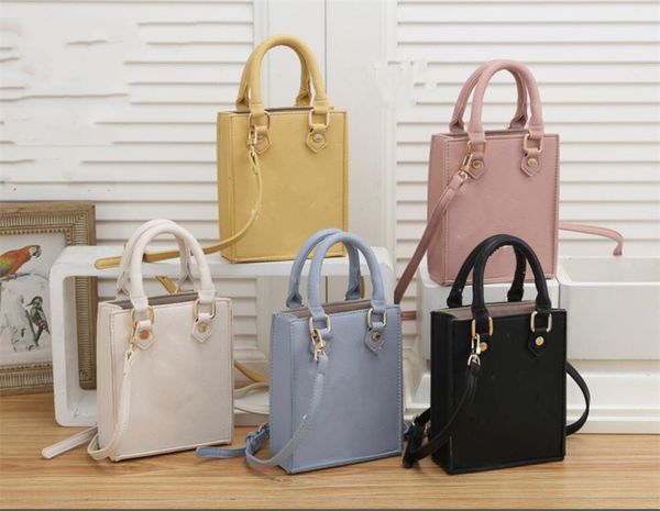 

yq fashion style luxury bag woman sac plat crossbody shoulder bags handbag artificial leather seven colors designed for young girls 14x18x6c