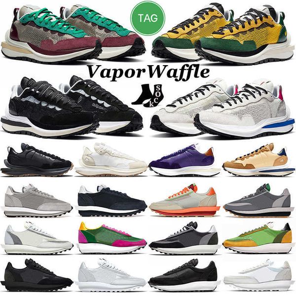 

vaporwaffle men running shoes waffle clot fragment ld triple black white nylon dark iris royal fuchsia tour yellow ldwaffle mens women