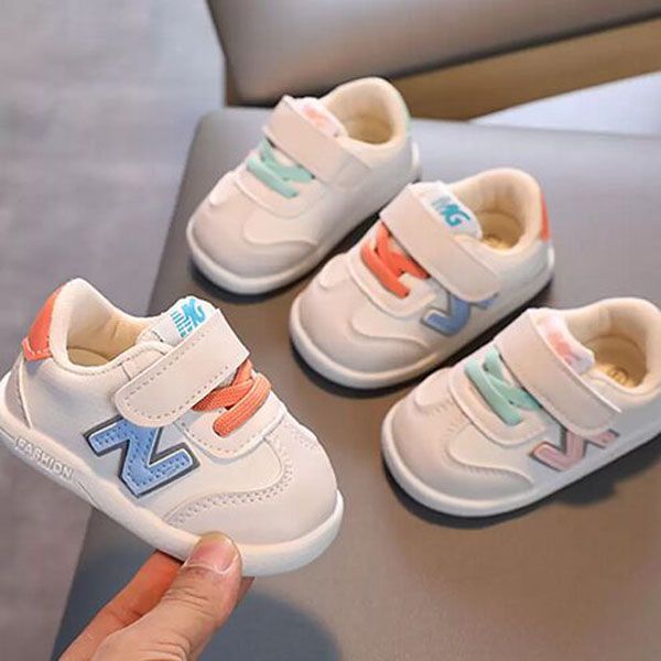 

designer boys girls first walkers babys toddler kids shoes spring and autumn new soft bottom breathable sports little baby shoe 0-1-2 years