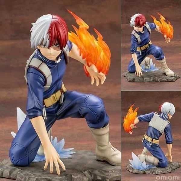 

huiya01 1/8 scale my hero academia todoroki shouto artfx pvc action figure anime figure model collectible toy doll q0722