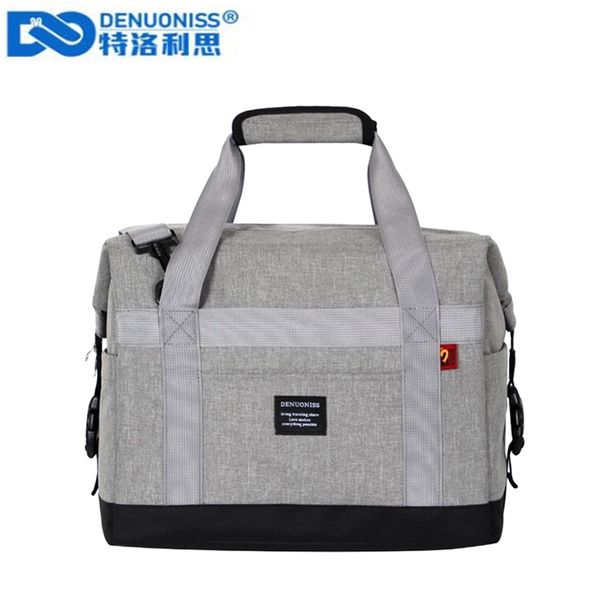

denuoniss 30l large capacity beer cooler bag waterproof oxford picnic insulated bag thermal borsa refrigerator bag 220718