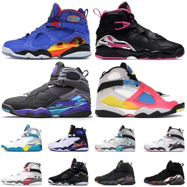 

jumpman basketball shoes doernbecher 8 8s mens trainers retro se white multicolor south beach quai 54 valentines day sports sneakers size 13