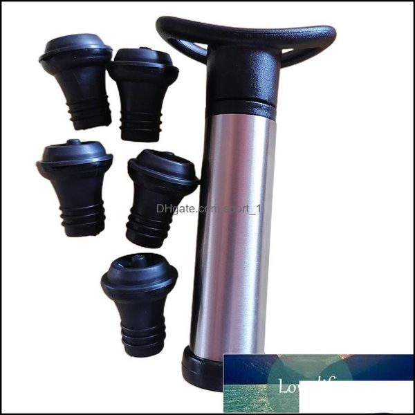

bar tools barware kitchen dining home garden wine preserver set stainless steele pump vacuum saver sers manual vacu seal drop deliver