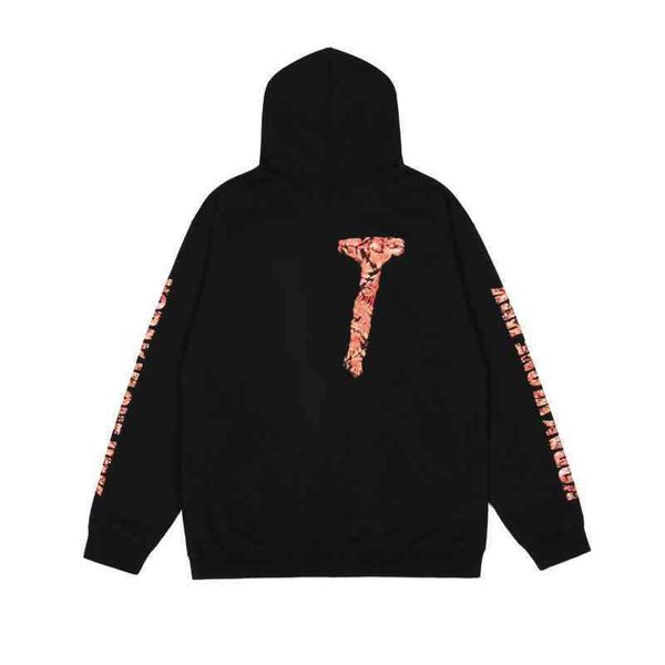 

designer hoodie fashion brand v 22  sweatshirt hip hop loose oversized hoodie classic big print, Black