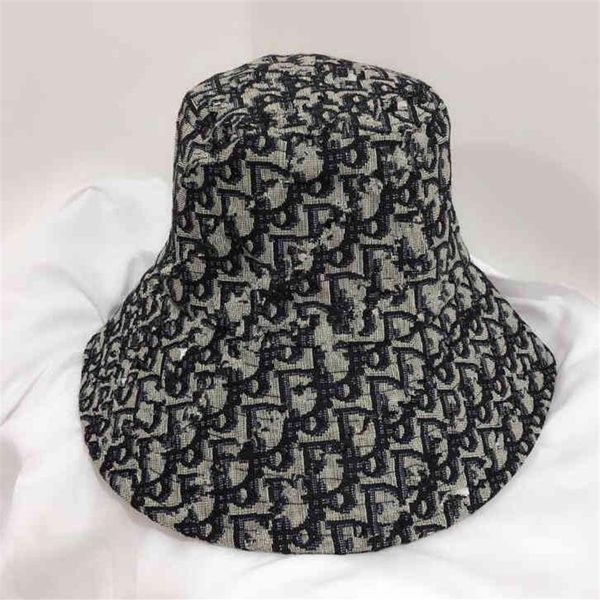 

classic big letters bucket hat fashion fold able caps black fisher beach sun visor folding cap246s, Blue;gray