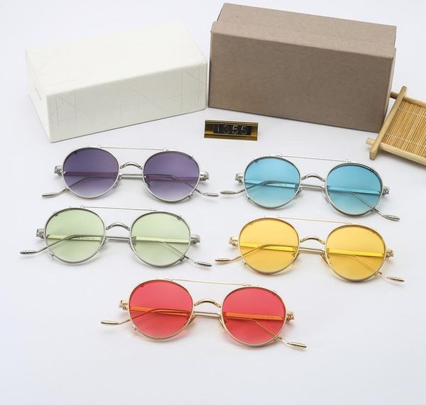 

designer women sunglasses square large frame personalized driving uv proof thin glasses trendy with box bn05, White