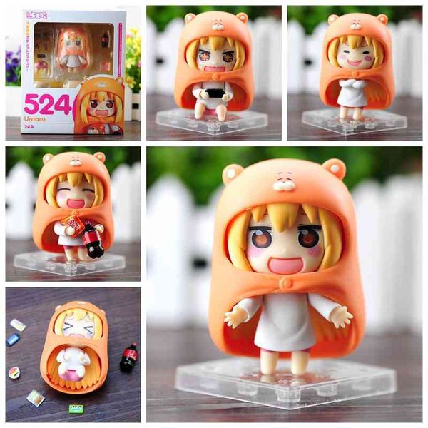 

anime himouto umaru chan doma pvc action figure collectible model doll toy 10cm 524#