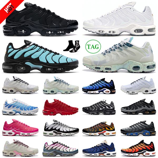 

plus tn boots women men running shoes triple black white cordura crater future metallic pewter metallic gold nerf reverse sunset trainers sp