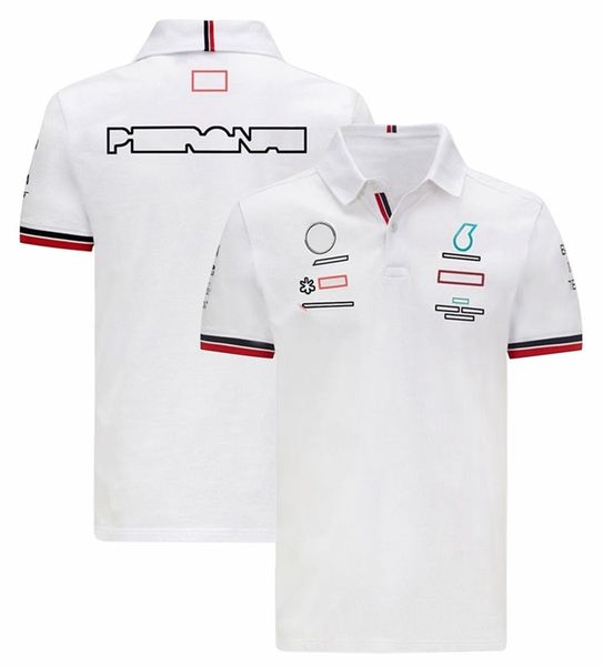 

f1 polo shirts formula 1 team lapel quick dry t-shirts casual racing fans summer oversized t-shirt customized car logo short sleeves work cl