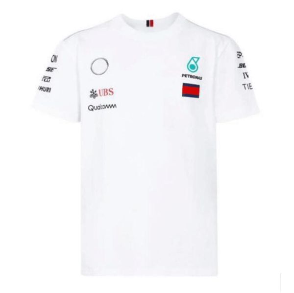 

luxury men's petronas mercedes brand t shirts amg f1 lewis hamilton benz t-shirts formula one polo pit grand prix motorcycle fast dry r, White;black