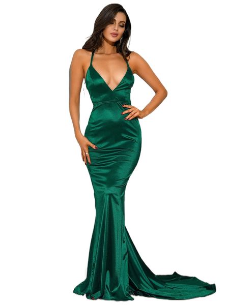 

love&lemonade lace up backless floor length formal dress 603f#, Black;gray