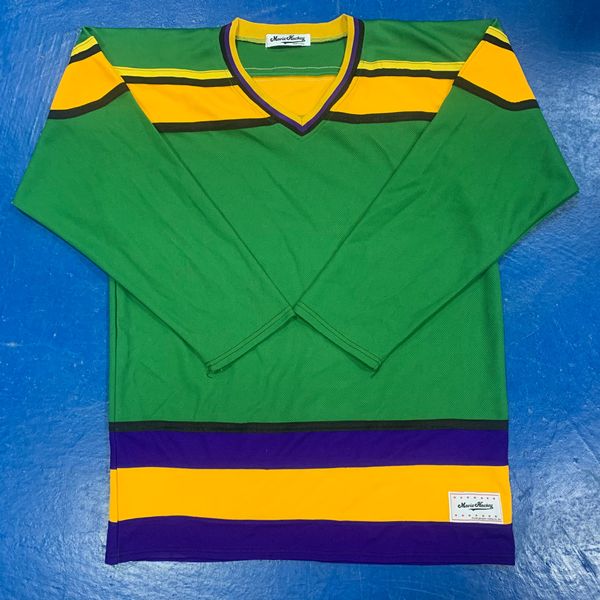 

moviehockey blank hockey jersey green jerseys stitched, Blue;black
