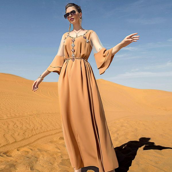 

ramadan african dresses for women evening dubai abaya turkey islam arabic pakistani muslim dress robe musulmane femme vestidos, Red