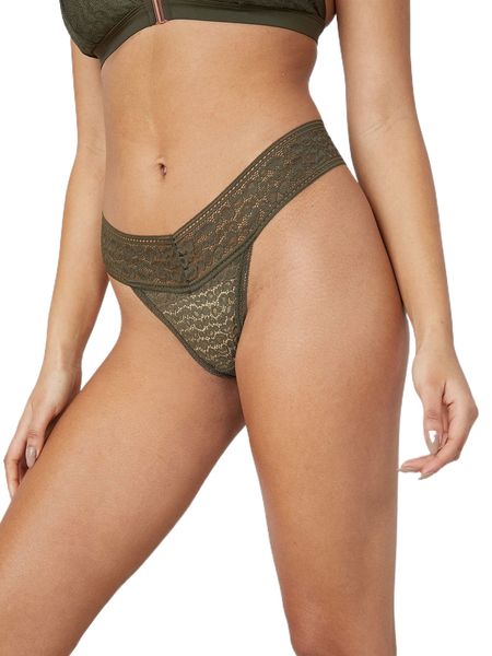 

luvlette elegant lace thong panty b2kd#, Black;red