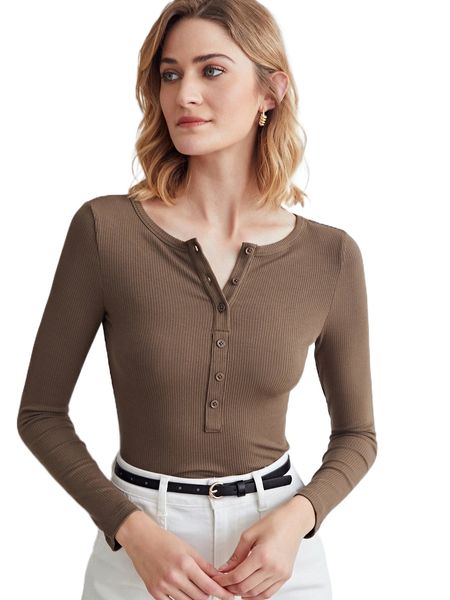 

motf premium viscose ribbed t-shirt g5vy#, White