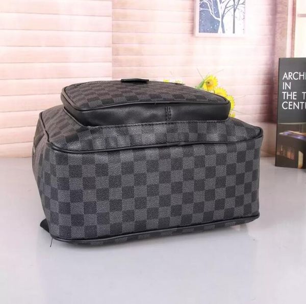

2022 designer black backpacks embossing leather bag genuine men knapsack school women fashion back handbags lady pack presbyo wlwcn