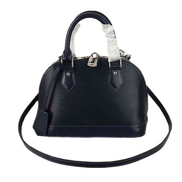 

evening bags fashion single shoulder small bag women's messenger cow leather versatile water ripple shell
