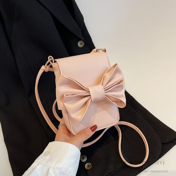 

girls bows princess handbags girls single shoulder lipstick bag luxury kids pu leather crossbody phone bags q7818, Black