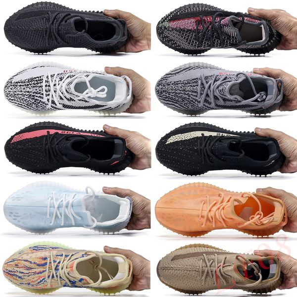 

2022'v2''yeezies''boosts''yezzies''350 running shoes sesame butter semi-frozen yellow cream zeb, Black