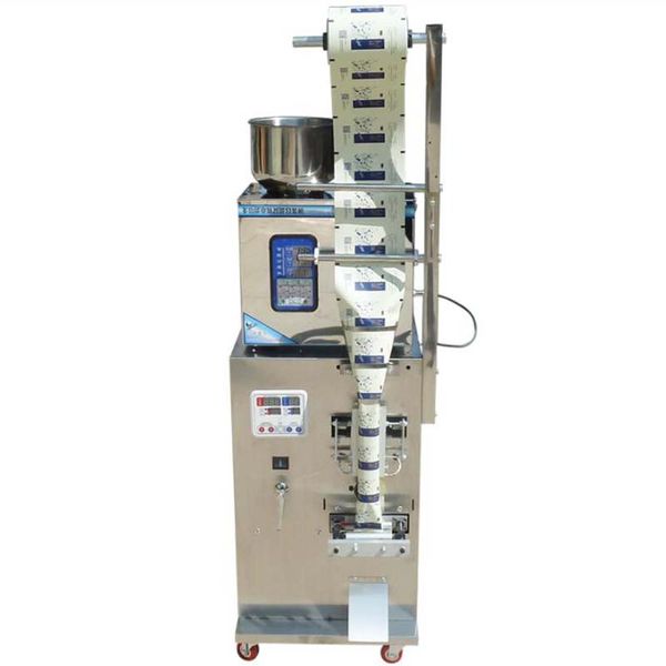 Автоматическая упаковочная машина для взвешивания 1-100 г для гранулированного порошка, многофункциональная машина для изготовления пакетов, упаковочная машина для запечатывания