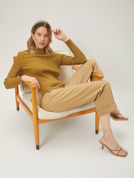 

motf premium wool mix mock neck sweater c5gp#, White;black