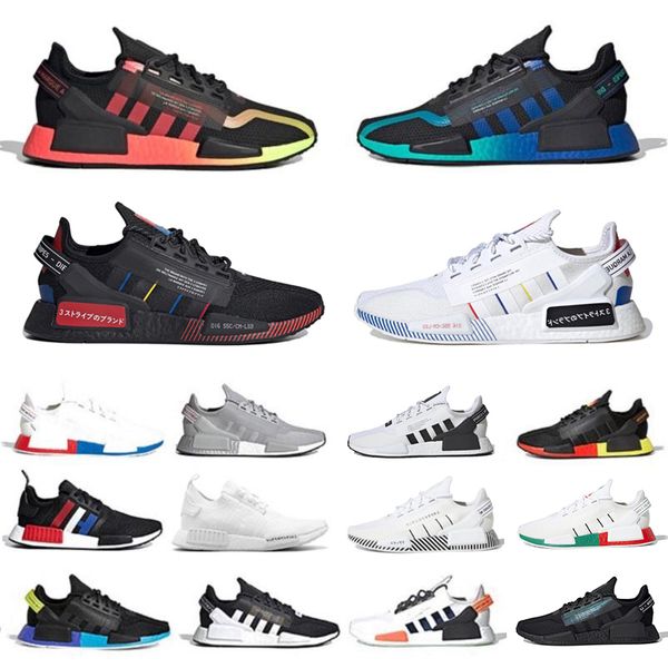 

r1 v2 dazzle camo running shoes sneaker japanese black white olive green mexico city oreo og classic aqua tones gradient neon men women spor