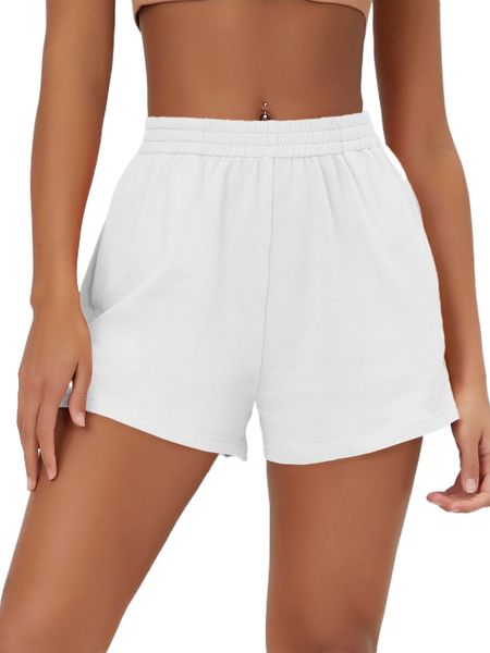 

solid track shorts s0jm#, White;black