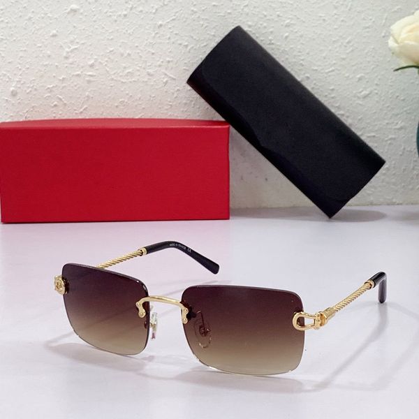 

sunglasses 2023 western style square sunglasses designer women luxury brand ca0248 carter driving sun glasses for men outdoor sport c decor, White;black