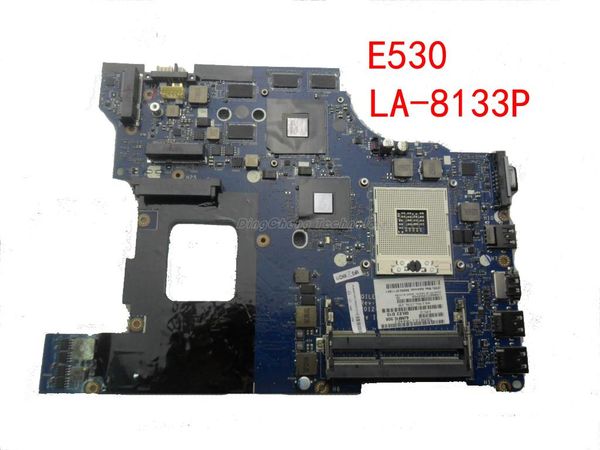 Motherboards Portátil Motherboard para Lenovo E530 LA-8133P N13P-GL-A1 com 8 chips de vídeo Cartão gráfico não integrado 100% testado