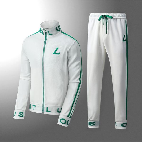 

2022 classic designer men's tracksuit sets tracksuits men's hoodies jackets tracksuits joggers jackets pant sets men's clothi, Gray