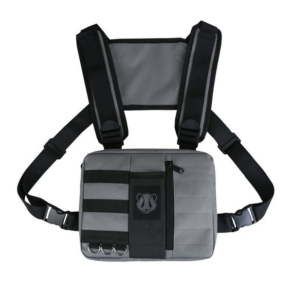 

2021new tactical chest rig bag fashion bullet hip hop vest streetwear bags waist pack functional phone pack fanny pack