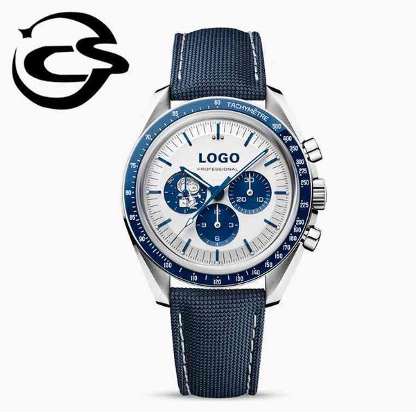 

diving luxury mechanical watch os factory 42mm 3861 multi-function manual winding movement brand spaceship, Slivery;brown