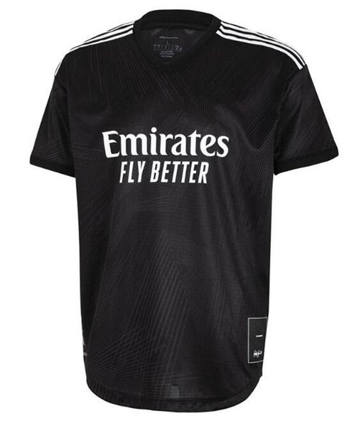 

madrid y 3 120th anniversary soccer jersey football shirt, Black;yellow
