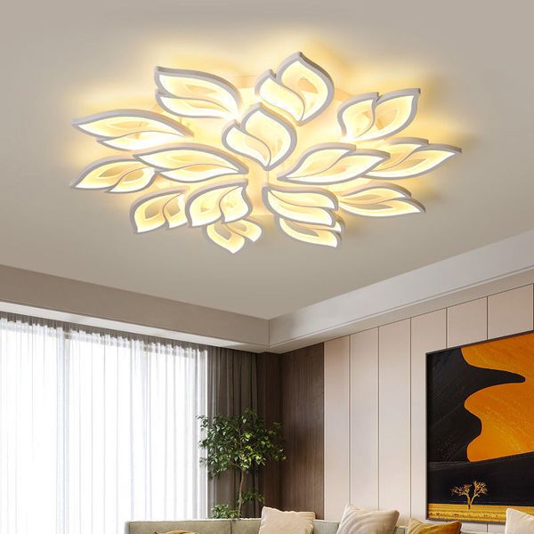 

modern ceiling lights living room bedroom home decorate chandelier remote control function celing lamp nordic surface mounted fixture