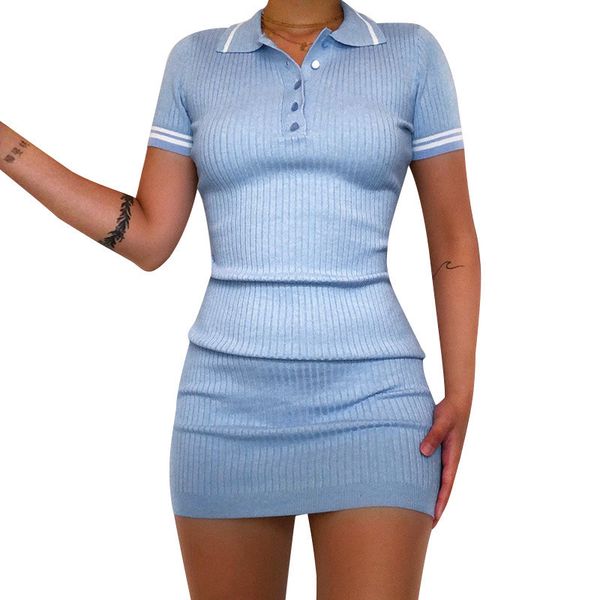 

casual dresses women summer dress arrivals short sleeve shirt collar single breasted pink blue party vestidos, Black;gray