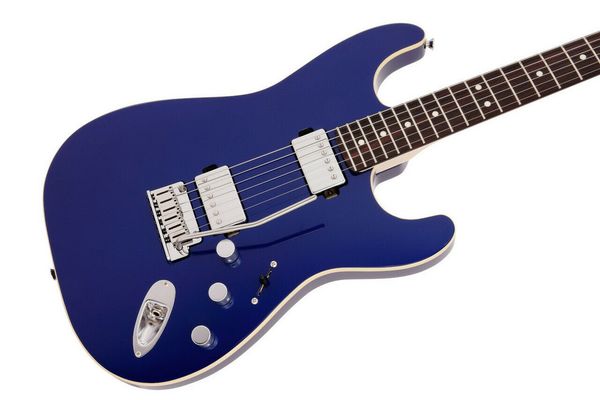 

electric guitar made in japan modern st st hh rw deep ocean metallic
