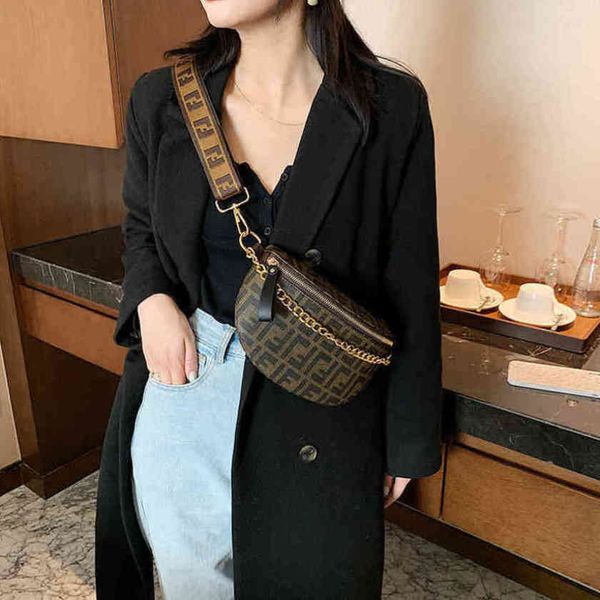 

design luxury fashion bags printing small waist lady trendwomen's