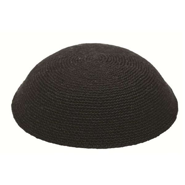 

handmade black knitted yarmulke kippah kippot different sizes gx220813, Blue;gray