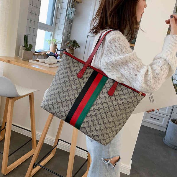 

handbag fashion large simple atmosphere capacity single shoulder mother's