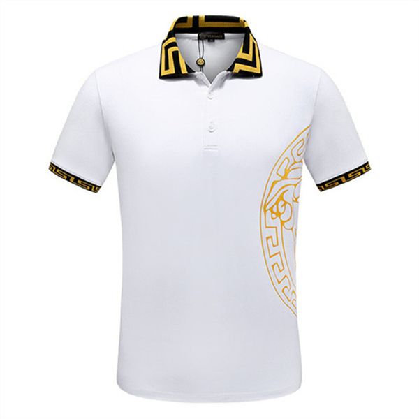 

2022 mens designer polos brand small horse crocodile embroidery clothing men fabric letter polo t-shirt collar casual t-shirt tee shirt asi, White;black