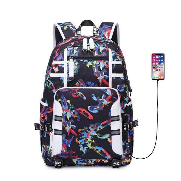 Mochilas de moda de gestão de designers de luxo Backpacks Backwoods Sacos de charuto Anti Splash Computador Mochila Oxford School School School School School Travel Storage Bag