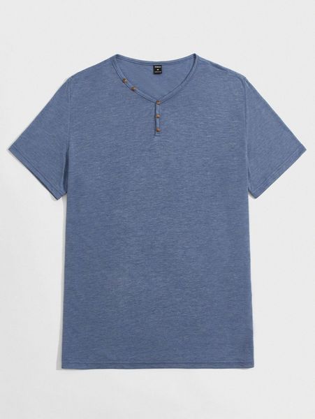 

men button detail tee s2uc#, White;black