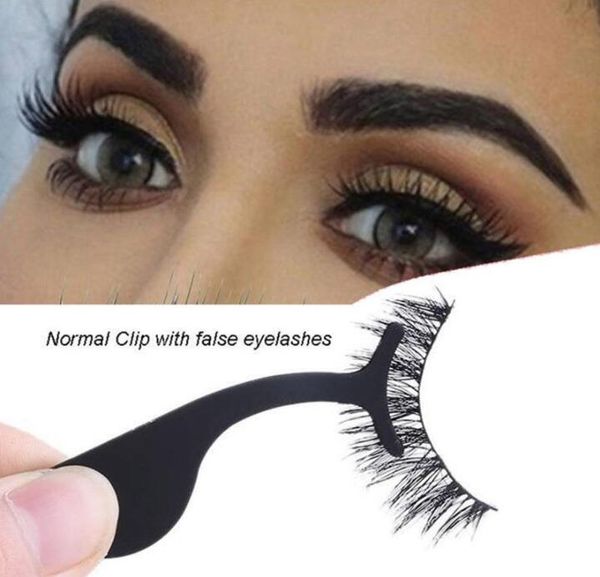 Garden Metal Extension Falso Eyelashes Pinças Auxiliar Auxiliar Braçadeiras Ferramentas de Maquiagem Inventário Atacado