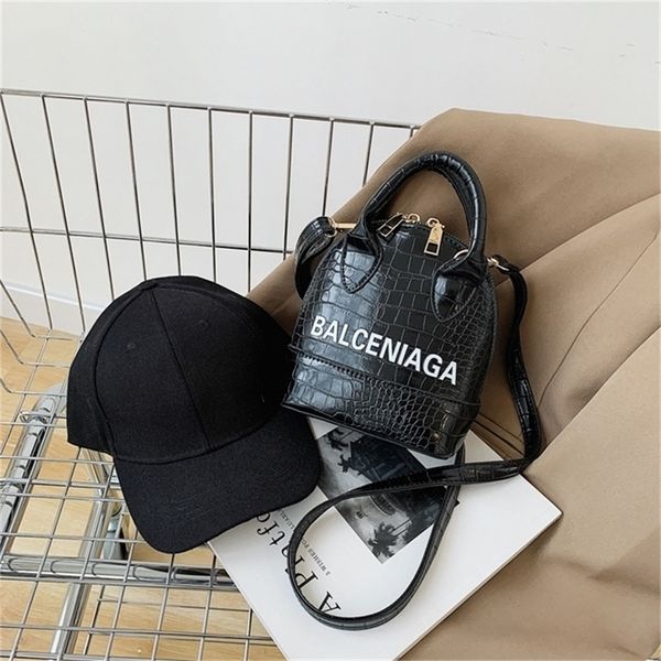 

52% off 2022 new trendy handbags shell paint letter crossbody