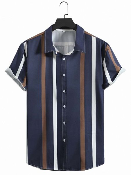 

men random block striped shirt n3wf#, White;black
